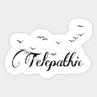 Telepathic Sticker